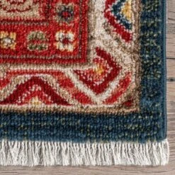 NuLOOM Qiana Emblem Fringe Area Rug 13 NuLOOM Qiana Emblem Fringe Area Rug -Home Improvement Store GUEST 2a115e72 e039 4163 8833 2182d89eb7b7