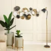 LuxenHome White, Black, And Gold Metal Ginkgo Leaves Modern Wall Decor -Home Improvement Store GUEST 2ea6f726 9302 4aab 9ce5 f047aeb91caa