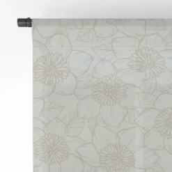 Avenie Spring Garden Collection VI 50" X 84" Single Panel Sheer Window Curtain - Society6 -Home Improvement Store GUEST 2f59d5df d52c 454d bba7 6a4595057e9f