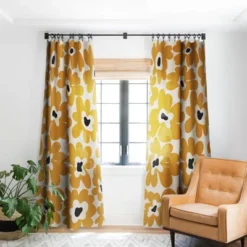 Miho Spring Summer Garden 84" X 50" Single Panel Blackout Window Curtain - Deny Designs 9 Miho Spring Summer Garden 84" X 50" Single Panel Blackout Window Curtain - Deny Designs -Home Improvement Store GUEST 2ff432df 488f 4709 b506 a03fd681f8c1