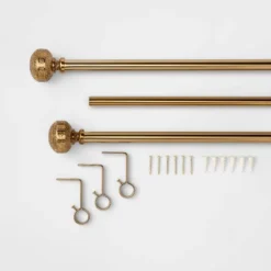 Home Improvement Store 2 Stamped Metal Knob Curtain Rod - Opalhouse