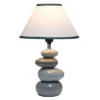 14.7" Contemporary Ceramic Stacking Stones Table Desk Lamp Gray - Creekwood Home 1 14.7" Contemporary Ceramic Stacking Stones Table Desk Lamp Gray - Creekwood Home -Home Improvement Store GUEST 32872a41 1aa2 440b bfe7 eea0c7811040