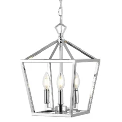 10" 3-Light Ojai Iron Classic Modern Lantern LED Pendant - JONATHAN Y -Home Improvement Store GUEST 332ae216 1d47 464a 8e4f f336f00a97c2