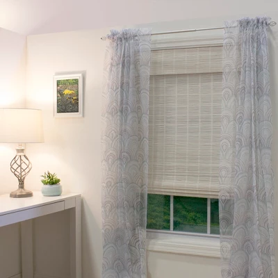 Radiance Bayshore 48-in Cordless White Roman Shade 3 Radiance Bayshore 48-in Cordless White Roman Shade