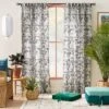 1pc 50"x84" Light Filtering Limu-Limu Leaf Jacquard Curtain Panel Gray - Opalhouse™ Designed With Jungalow™ 1 1pc 50"x84" Light Filtering Limu-Limu Leaf Jacquard Curtain Panel Gray - Opalhouse™ Designed With Jungalow™ -Home Improvement Store GUEST 421dc9b8 44ac 4840 a1f4 2563587244d5