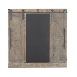 Farmhouse Wood Window Inspired Chalkboard Wall Decor Brown - Olivia & May -Home Improvement Store GUEST 42e78f2a acfb 4610 ab8a 67caddbed2d2