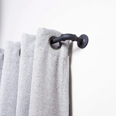 Kenney Bronn 3/4" Standard Decorative Window Curtain Rod 5 Kenney Bronn 3/4" Standard Decorative Window Curtain Rod - Image 3