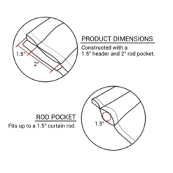 Shades Of Brown Lined Scallop Valance