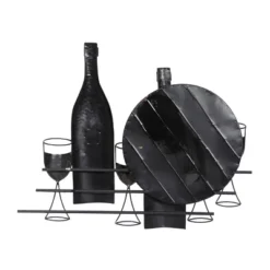 Traditional Metal Food & Drink Wall Decor Copper - Olivia & May -Home Improvement Store GUEST 48b70c11 e710 4de0 ac41 9fd6c9f24040