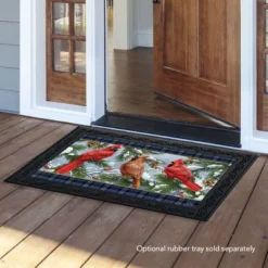 Wintertime Cardinals Doormat 30" X 18" Indoor Outdoor Briarwood Lane -Home Improvement Store GUEST 4de1bf32 9b6f 4d9c 8afd 311722f9e27a