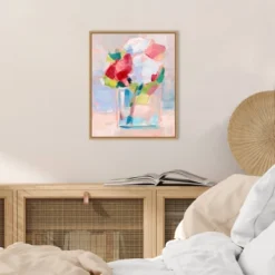 16" X 20" Abstract Flowers In Vase II By Ethan Harper Framed Canvas Wall Art - Amanti Art 9 16" X 20" Abstract Flowers In Vase II By Ethan Harper Framed Canvas Wall Art - Amanti Art -Home Improvement Store GUEST 4fd55cb7 c2e7 4c5f aa98 17d1188ded74