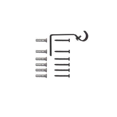 Kenney Bronn 3/4" Standard Decorative Window Curtain Rod 3 Kenney Bronn 3/4" Standard Decorative Window Curtain Rod