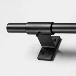 Steel Curtain Rod Matte Black - Hearth & Hand™ With Magnolia -Home Improvement Store GUEST 516d66d5 ea02 445f b620 8fe825eac82e