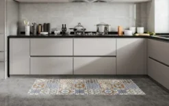 Home Improvement Store 30 J&V TEXTILES 20" X 55" Oversized Cushioned Anti-Fatigue Kitchen Runner Mat (Brown Tile)