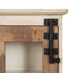 Hutchins Decorative Farmhouse Wood Wall Cabinet Rustic And White - Kate & Laurel All Things Decor 9 Hutchins Decorative Farmhouse Wood Wall Cabinet Rustic And White - Kate & Laurel All Things Decor -Home Improvement Store GUEST 5419192c d641 4c9b 83ef add13c1e689b