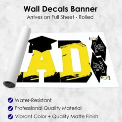 Big Dot Of Happiness Yellow Graduation Party Decor - Vinyl Wall Decals - Grad -Home Improvement Store GUEST 545c4283 9bde 4b48 9d57 3af6cd70785b