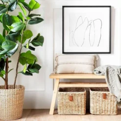 (Set Of 2) 24" X 24" Sketch Art Print Black/White - Threshold™ Designed With Studio McGee -Home Improvement Store GUEST 55a5f7b4 c4ed 4cf8 b20c 11adee0c94de