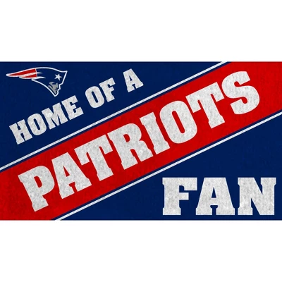 Evergreen New England Patriots Team Turf Mat- 28 X 16 Inches Indoor Outdoor Doormat 8 Evergreen New England Patriots Team Turf Mat- 28 X 16 Inches Indoor Outdoor Doormat - Image 6