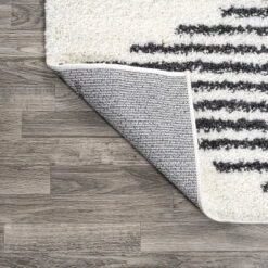 Elm Diamond Stripe Geometric Shag Indoor Area Rug - JONATHAN Y 14 Elm Diamond Stripe Geometric Shag Indoor Area Rug - JONATHAN Y -Home Improvement Store GUEST 57c00eec 957f 4f7d 9924 494e7bd73406