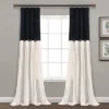 Home Boutique Linen Button New Window Curtain Panel Black/White Single 40x108 -Home Improvement Store GUEST 5a7cac1e dc55 4f07 bd0f 50a31f8d8873