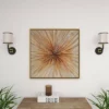 Canvas Starburst Radial Framed Wall Art With Gold Frame Brown - Olivia & May -Home Improvement Store GUEST 5df41759 9a35 4a2f 881c 763a86878312