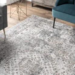NuLOOM Lola Distressed Medallion Area Rug -Home Improvement Store GUEST 5f80e288 9900 4e4d a541 f29fc5296207