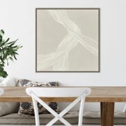 22" X 22" On The Same Wavelength I By Isabelle Z Framed Canvas Wall Art Gray Wash - Amanti Art -Home Improvement Store GUEST 613fa9ac 06fe 4be0 bde7 511b10c59a96