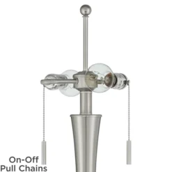 360 Lighting Karl Modern Floor Lamp Standing 63 3/4" Tall Brushed Nickel Metal White Tapered Drum Shade For Living Room House Bedroom Office Family 12 360 Lighting Karl Modern Floor Lamp Standing 63 3/4" Tall Brushed Nickel Metal White Tapered Drum Shade For Living Room House Bedroom Office Family -Home Improvement Store GUEST 6303920a 79ec 46e7 af7c 704c313e1964