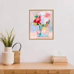 16" X 20" Abstract Flowers In Vase II By Ethan Harper Framed Canvas Wall Art - Amanti Art 8 16" X 20" Abstract Flowers In Vase II By Ethan Harper Framed Canvas Wall Art - Amanti Art -Home Improvement Store GUEST 64c32984 ab26 4828 8b2c 416a0cee4ce3