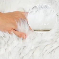 PiccoCasa Bedroom Double Heart Shaped Soft Faux Sheepskin Fur Plush Area Rugs Floor Mat 1 Pc -Home Improvement Store GUEST 65cc3da0 2e06 429e 8085 91a3b6ab86eb