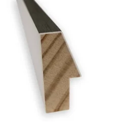 19" X 25" Botanical Fern Indigo By Sara Berrenson Wood Framed Wall Art Print - Amanti Art