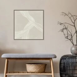 22" X 22" On The Same Wavelength I By Isabelle Z Framed Canvas Wall Art Gray Wash - Amanti Art -Home Improvement Store GUEST 6bdb5c29 5cab 47c6 bfe5 ccea14d937bd
