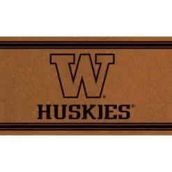 Evergreen University Of Washington Logo Turf Mat, Brown- 28 X 16 Inches Indoor Outdoor Doormat