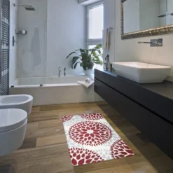 World Rug Gallery Modern Floral Circles Anti Fatigue Standing Mat -Home Improvement Store GUEST 6d12fcf8 ac0d 49aa a4a6 ab9e2cf3b0e0