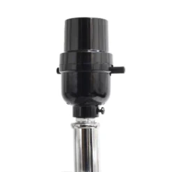 21" Lexington Leather Base Modern Home Decor Bedside Table Lamp With USB Charging Port And Fabric Shade - Lalia Home -Home Improvement Store GUEST 6f7a2147 523f 43ba ba63 f132049bbb44