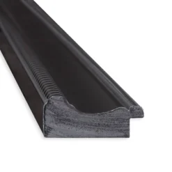 22" X 28" Non-Beveled Corded Black Wall Mirror - Amanti Art