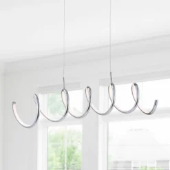 31" LED Dimmable Adjustable Metal Linear Pendant Chrome - Jonathan Y 7 31" LED Dimmable Adjustable Metal Linear Pendant Chrome - Jonathan Y -Home Improvement Store GUEST 749ff1a9 3d9c 4449 b6e9 2cfc6cf28221