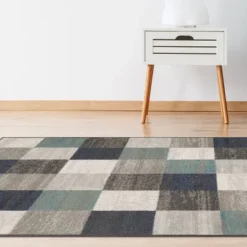 Contemporary Tile Modern Indoor Area Rug Or Runner By Blue Nile Mills -Home Improvement Store GUEST 7557457e 0f0d 4b92 b57c f586b4116004