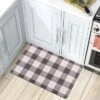 World Rug Gallery Checkered Plaid Anti-Fatigue Standing Mat -Home Improvement Store GUEST 76dcff2b e363 4002 aacb c1f052b23a8c