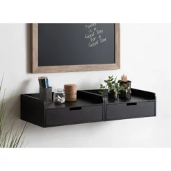 18" X 12" X 6.5" Kitt Floating Shelf Side Table - Kate & Laurel All Things Decor -Home Improvement Store GUEST 76e3ce3f 0a83 4575 9e71 4912d1574666
