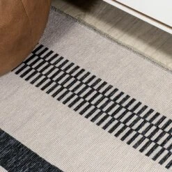Vichy Geometric Striped Machine-Washable Indoor Area Rug - JONATHAN Y -Home Improvement Store GUEST 76eddd73 3faf 4404 bc0e 18316b266ac7