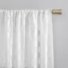 Verge Geometric Clipped Jacquard Light Filtering Rod Pocket Curtain Panel - Scott Living -Home Improvement Store GUEST 77f21b75 b833 4270 b5c4 0f5dce31e58c