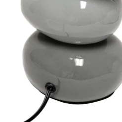 14.7" Contemporary Ceramic Stacking Stones Table Desk Lamp Gray - Creekwood Home 14 14.7" Contemporary Ceramic Stacking Stones Table Desk Lamp Gray - Creekwood Home -Home Improvement Store GUEST 77fae7e8 6c03 4031 949b 76a4a3658479