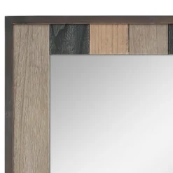 26.6" X 24" Rectangle Natural Wood Plank Mirror Brown - Stonebriar Collection -Home Improvement Store GUEST 78a2d028 9efa 44f5 97b9 d3fee9f5ec6b