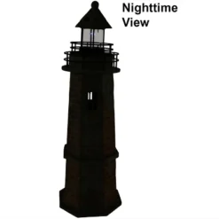 Sunnydaze Decor Sunnydaze Outdoor Backyard Garden Nautical Lighthouse Solar LED Pathlight Statue Figurine - 35" - Brick -Home Improvement Store GUEST 7963f769 8ae9 4537 ac0d 6110a6f1d9e0