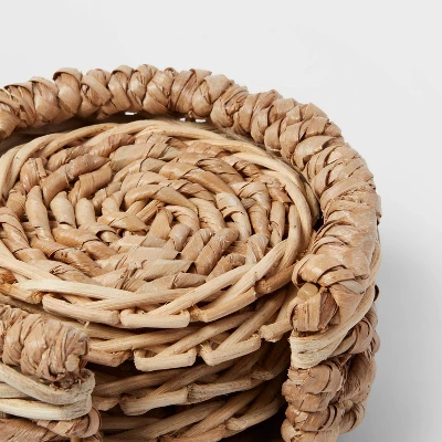 4pk Seagrass Coasters With Holder - Threshold™ 4 4pk Seagrass Coasters With Holder - Threshold™ - Image 2