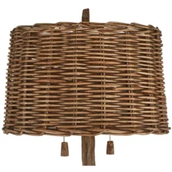 Barnes And Ivy Forrest Sequoia Tree Rustic Country Cottage Floor Lamp 61" Tall Faux Wood Brown Wicker Drum Shade For Living Room Bedroom Office House -Home Improvement Store GUEST 7a211ff6 8cd6 465b b409 8637f1372df5