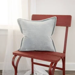 Connie Post Solid Poly Filled Square Pillow Light Gray - Rizzy Home -Home Improvement Store GUEST 7ad910c2 04ad 4b4b b8c6 051ef7d60c0b