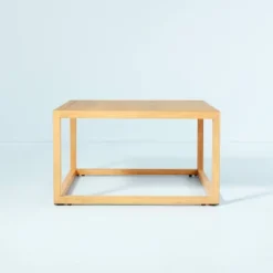 Wood Frame Square Coffee Table - Natural - Hearth & Hand™ With Magnolia -Home Improvement Store GUEST 7d6f1860 6c34 44a6 9c55 16d55e2ad56f