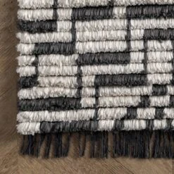NuLOOM Celia Soft Shag Abstract Aztec Fringe Area Rug 15 NuLOOM Celia Soft Shag Abstract Aztec Fringe Area Rug -Home Improvement Store GUEST 7d8515af c31d 4015 aebd 1657868cc0e1